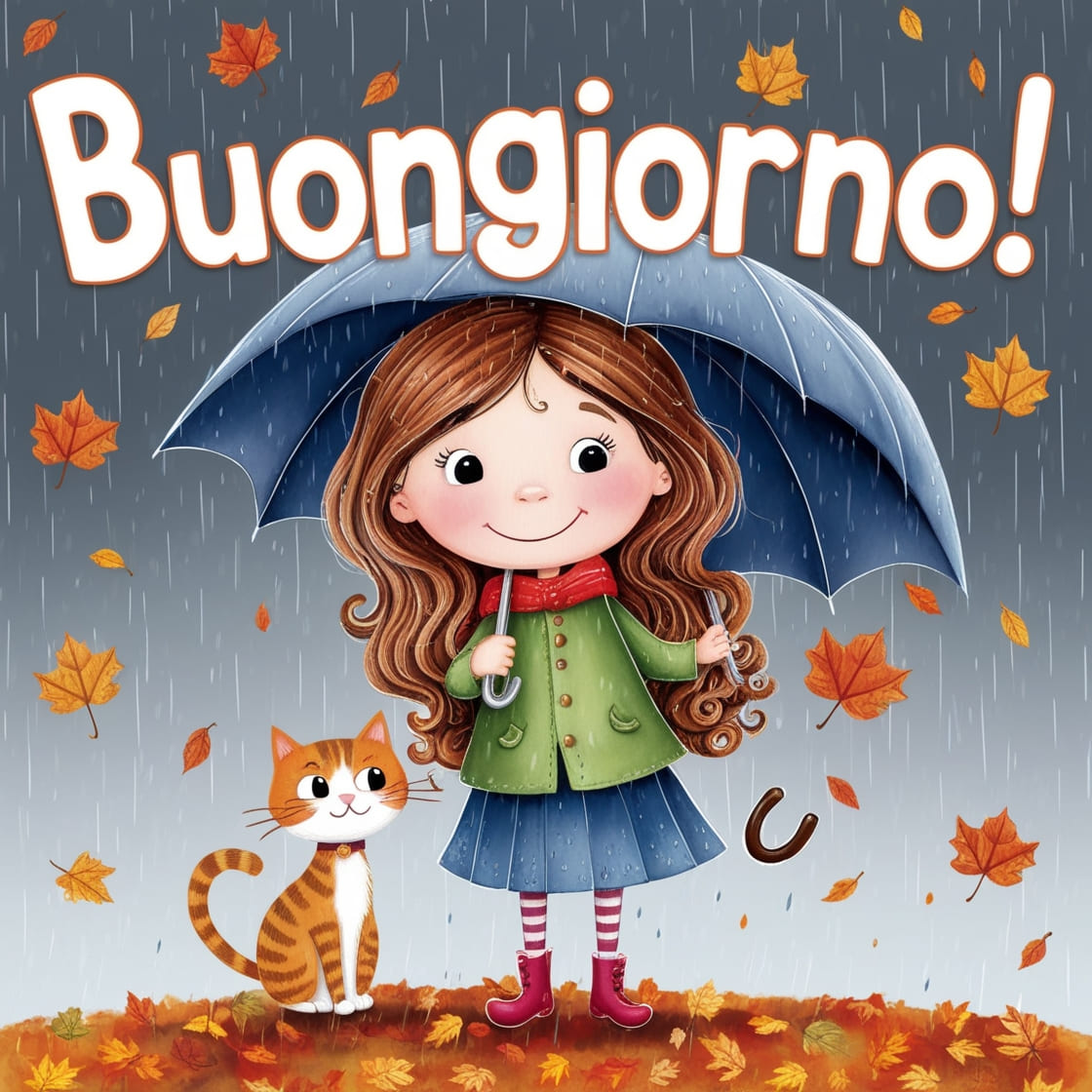 immagine buongiorno pioggia
