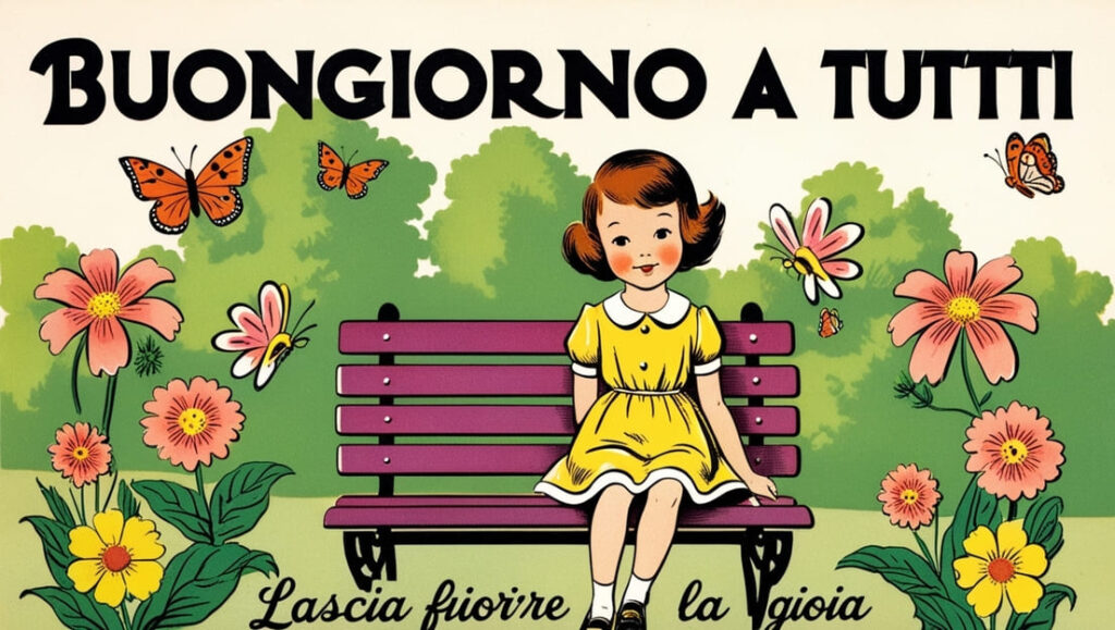 buongiorno a tutti tra i fiori